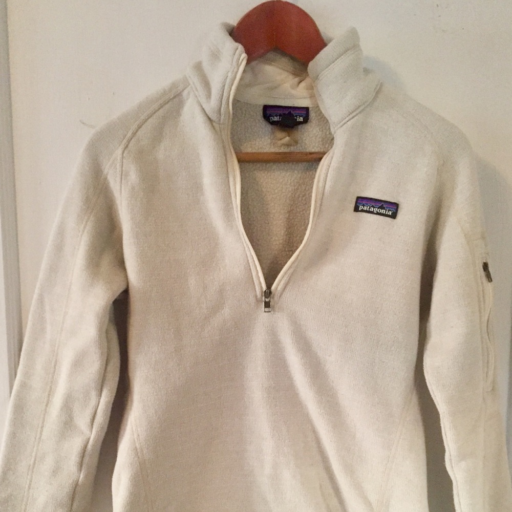 Patagonia Better Sweater Quarter-Zip, Ivory